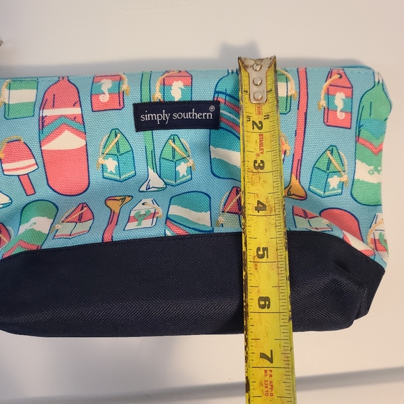 Simply Southern Nautical Buoy Cosmetic Bag - Picture 7 of 11